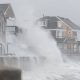 fuerte oleaje en Massachusetts