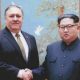 Mike Pompeo y Kim Jong un