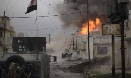 explosion en mosul