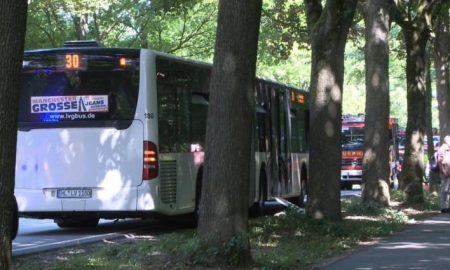 autobus donde atacaron con cuchillo a pasajeros