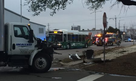 1 UAB bus accident minor