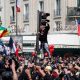 manifestantes en paris