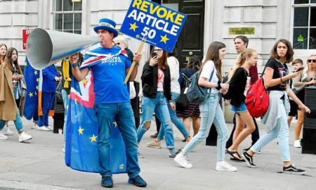 protestas contra el brexit