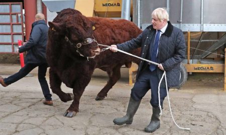 Boris Johnson en Escocia