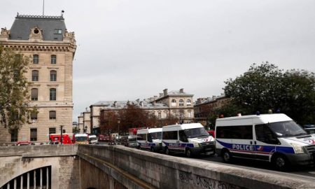 1 cordon de seguridad Policia de Paris