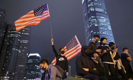 manifestantes Hong Kong