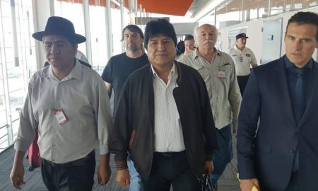 Evo Morales en Argentina