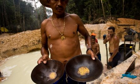 mineros en Amazonia Latinoamerica