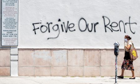 forgive our rent mujer