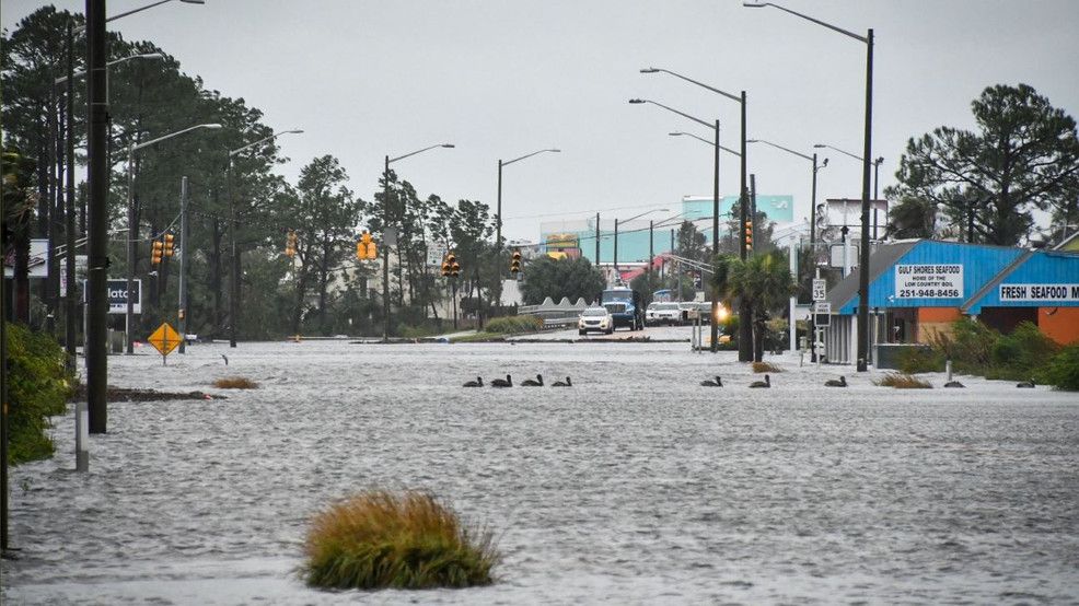 gulf shores inundado