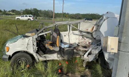 Al menos 10 muertos en un accidente de una furgoneta de inmigrantes en Texas