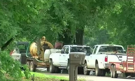 Cuadrillas en Alabaster están trabajando en reparaciones de emergencia para dos sumideros