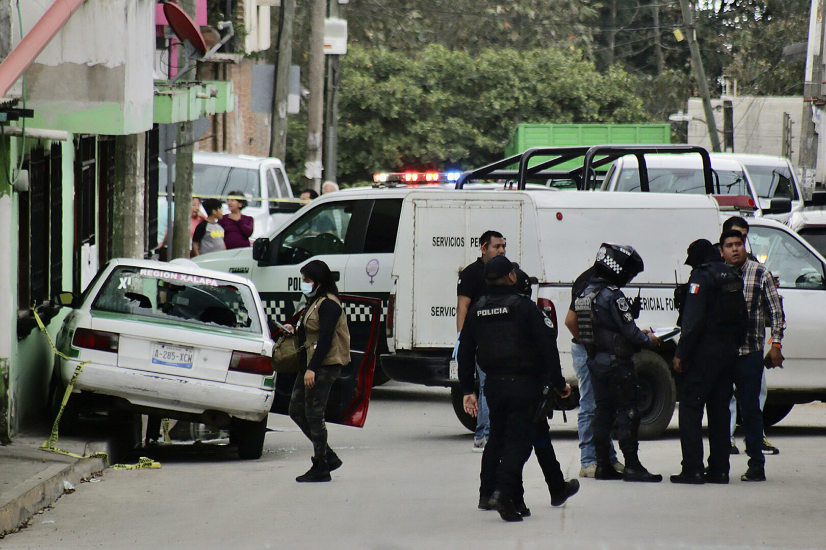 Nueve policías mexicanos quedaron en prisión por el homicidio de un manifestante