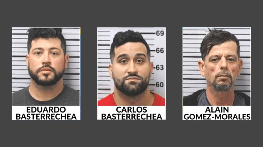 3 arrestados después de robar mercancía por valor de $40,000