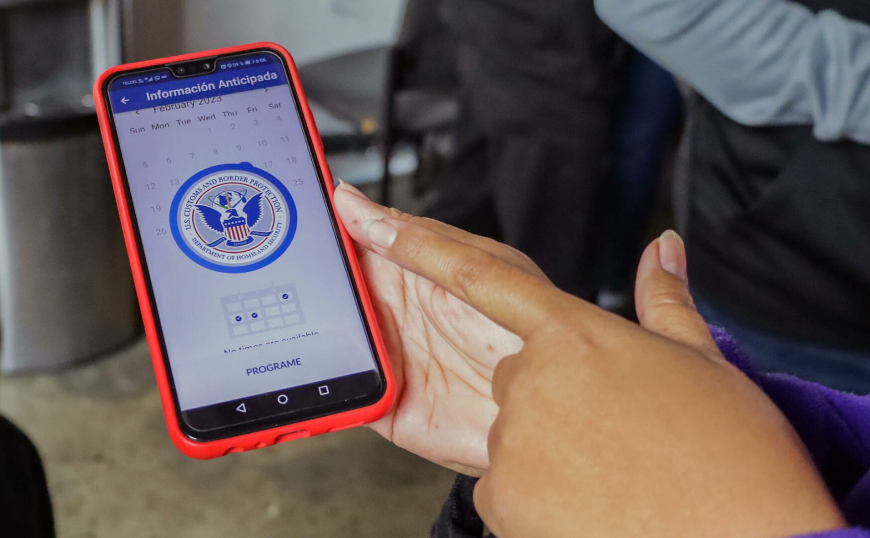 EE.UU. ampliará el acceso a la app de citas de asilo en el sur de México