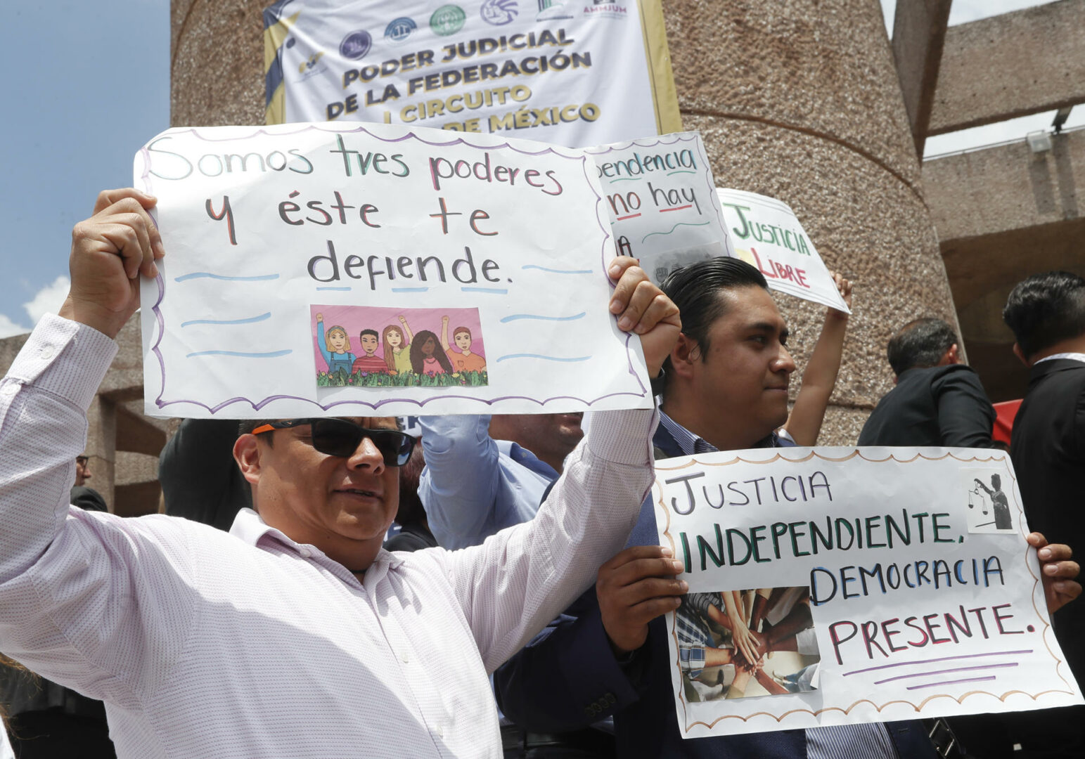 Jueces y magistrados en México anuncian la suspensión de labores en el Poder Judicial