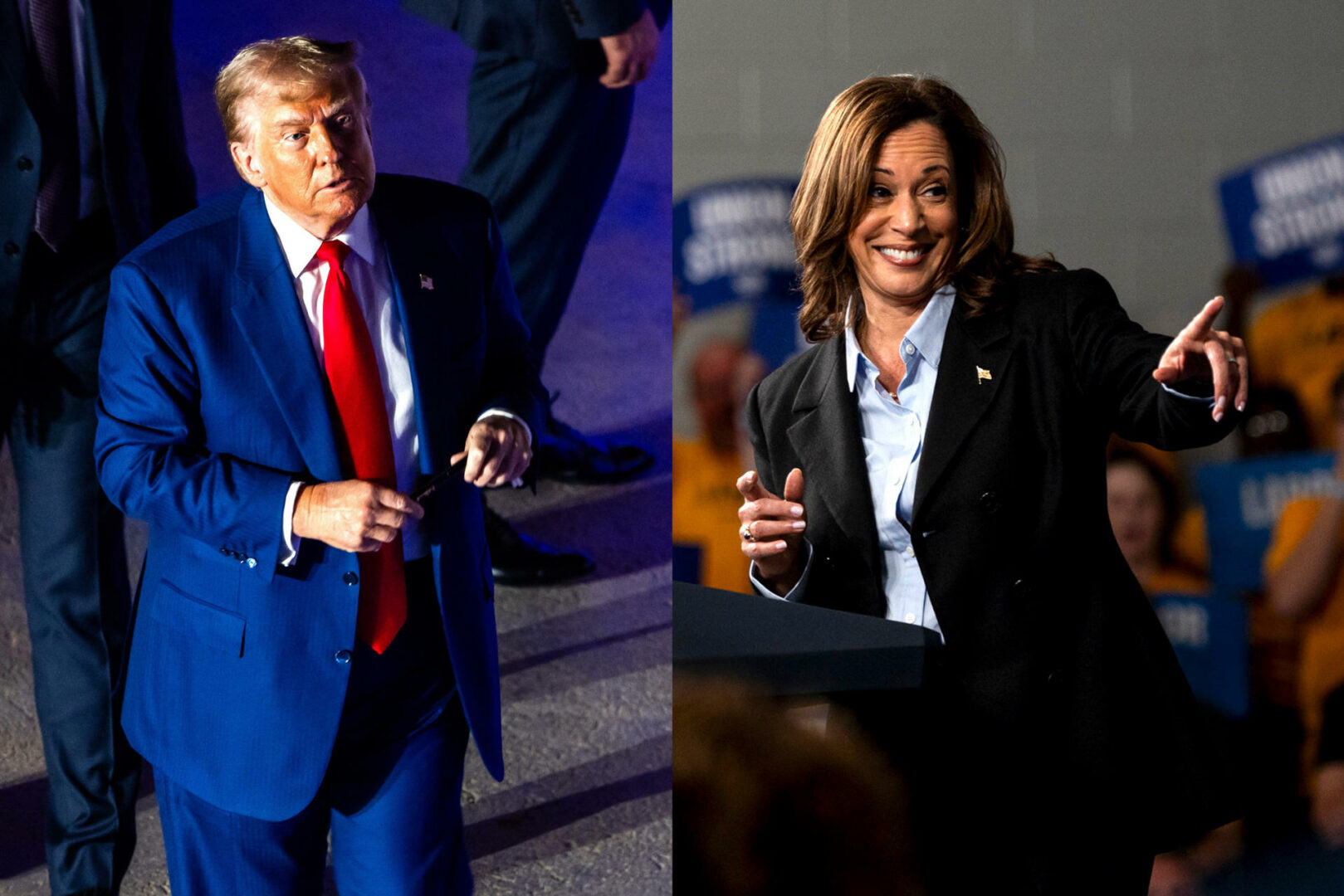 Inicia el debate entre Trump y Harris con un saludo cordial y una introducción oficial