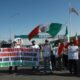 Protestantes bloquean el puente fronterizo México-EE.UU. en señal de rechazo a la reforma judicial