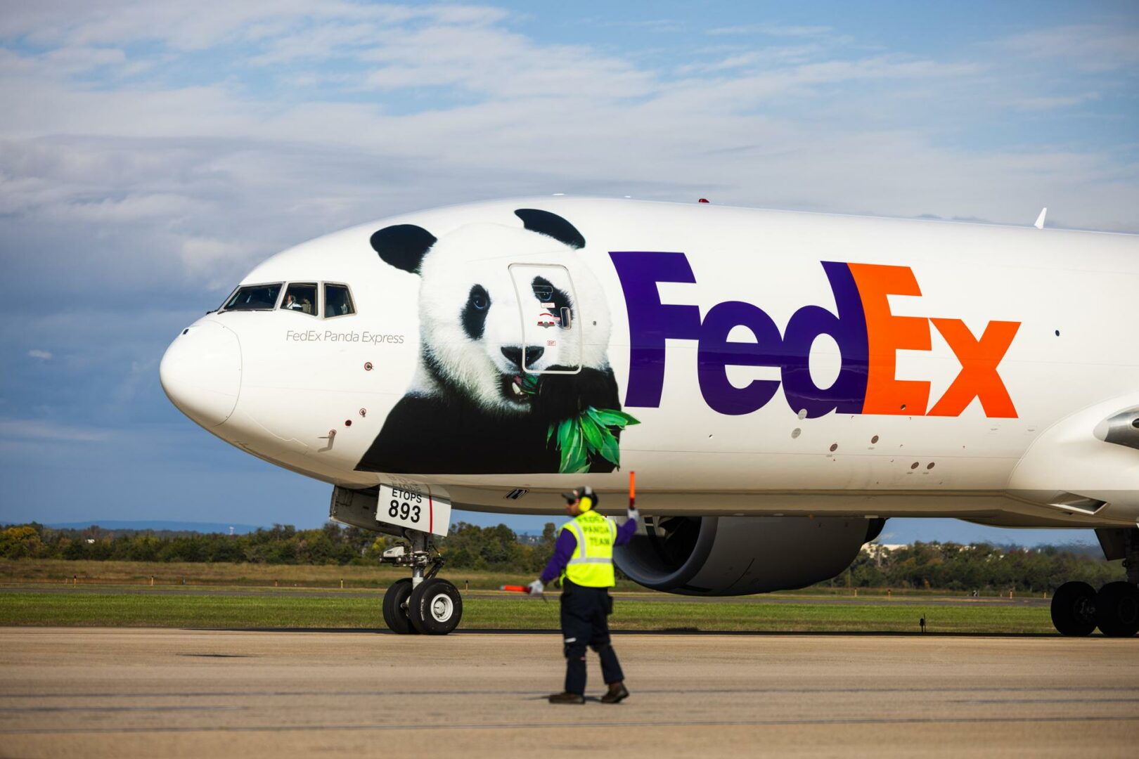 Dos pandas gigantes de China llegan al Zoológico Nacional de Washington