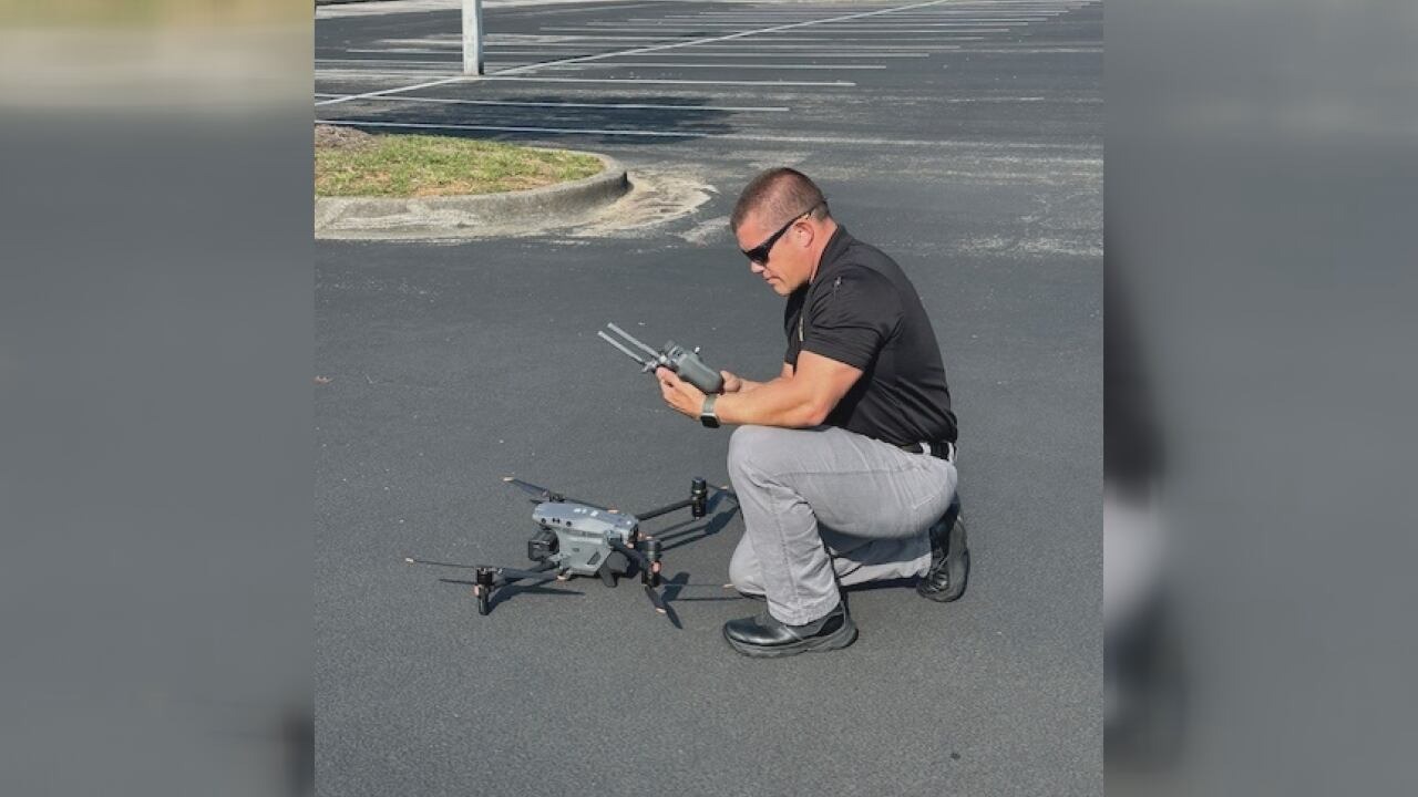 La policía de Hoover utiliza un dron como primera respuesta