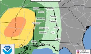 ¿Tormentas severas y algo de nieve en Alabama? Es posible, pero no es algo seguro