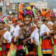 La ciudad colombiana de Pasto celebra su Carnaval con un desfile colorido