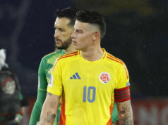 James Rodríguez, el colombiano, ahora juega con el León