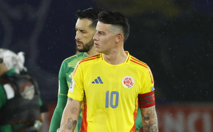 James Rodríguez, el colombiano, ahora juega con el León