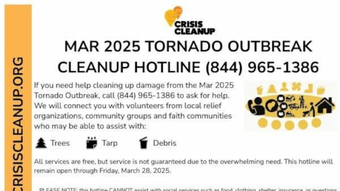 Organizaciones ofrecen ayuda a los afectados por tornados Organizaciones ofrecen ayuda a los afectados por tornados