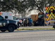 Un autobús escolar de Montgomery chocó el viernes, dejando a ambos conductores heridos Un autobús escolar de Montgomery chocó el viernes, dejando a ambos conductores heridos