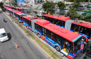Quito avanza hacia la movilidad sostenible con 60 trolebuses eléctricos importados de China Quito avanza hacia la movilidad sostenible con 60 trolebuses eléctricos importados de China
