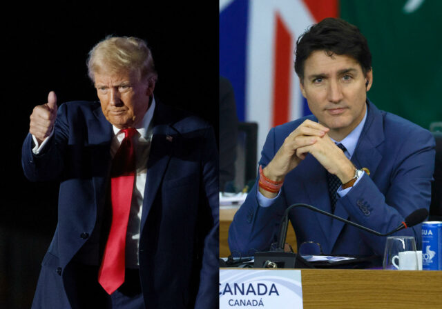 Trudeau y Trump mantienen una intensa conversación de 50 minutos sobre la guerra comercial
