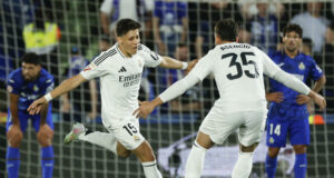 0-1. Güler y Courtois mantienen al Real Madrid en pie frente al Getafe 0-1. Güler y Courtois mantienen al Real Madrid en pie frente al Getafe