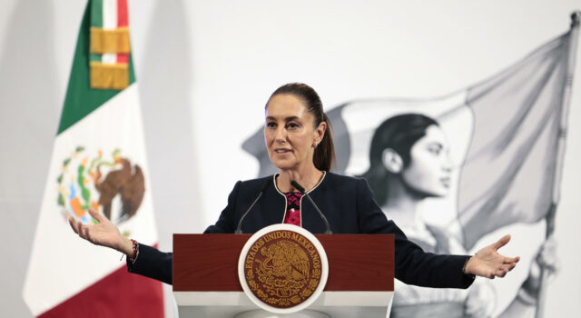 Sheinbaum dice que México dará agua a EE.UU. con límites Sheinbaum dice que México dará agua a EE.UU. con límites