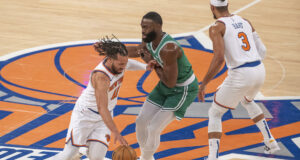 Knicks aplastan a Celtics y alcanzan su primera final del Este en 25 años Knicks aplastan a Celtics y alcanzan su primera final del Este en 25 años