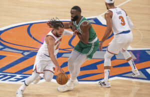 Knicks aplastan a Celtics y alcanzan su primera final del Este en 25 años Knicks aplastan a Celtics y alcanzan su primera final del Este en 25 años
