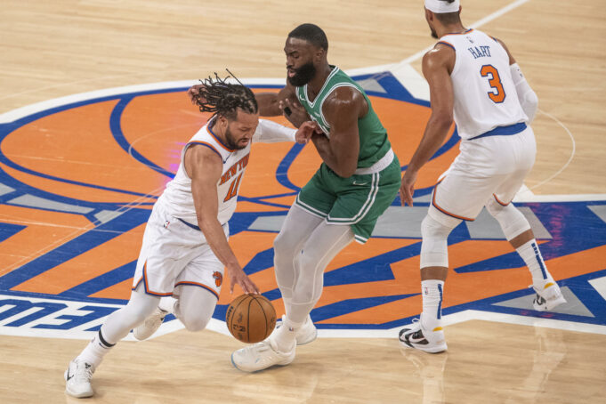 Knicks aplastan a Celtics y alcanzan su primera final del Este en 25 años Knicks aplastan a Celtics y alcanzan su primera final del Este en 25 años