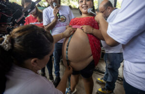 Madre de cuatro hijos gana concurso nicaragüense ‘La madre panza’ Madre de cuatro hijos gana concurso nicaragüense ‘La madre panza’