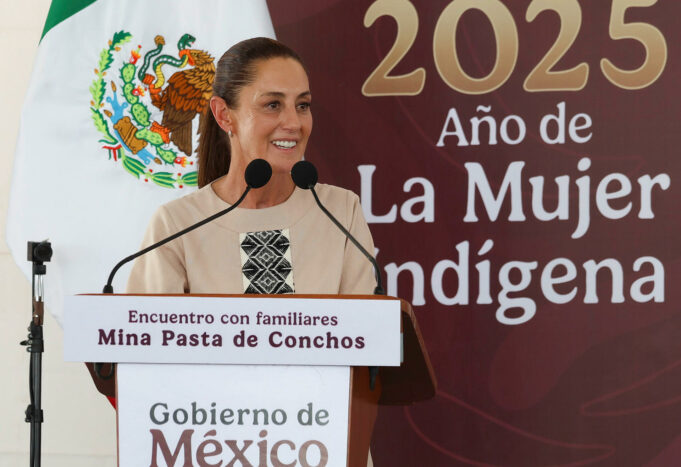 Sheinbaum anuncia recuperación de 21 cuerpos de mineros en Pasta de Conchos Sheinbaum anuncia recuperación de 21 cuerpos de mineros en Pasta de Conchos