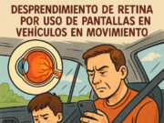 Uso de pantallas en movimiento puede causar desprendimiento de retina en adultos y niños Uso de pantallas en movimiento puede causar desprendimiento de retina en adultos y niños