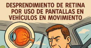 Uso de pantallas en movimiento puede causar desprendimiento de retina en adultos y niños Uso de pantallas en movimiento puede causar desprendimiento de retina en adultos y niños