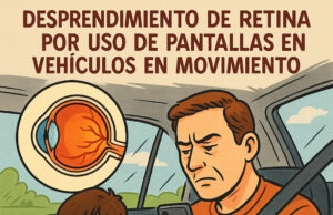 Uso de pantallas en movimiento puede causar desprendimiento de retina en adultos y niños Uso de pantallas en movimiento puede causar desprendimiento de retina en adultos y niños