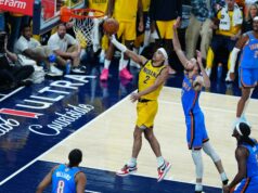 108-91. Indiana sigue en la lucha y el campeón de la NBA se definirá en el séptimo juego 108-91. Indiana sigue en la lucha y el campeón de la NBA se definirá en el séptimo juego