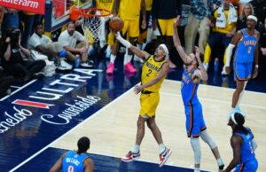 108-91. Indiana sigue en la lucha y el campeón de la NBA se definirá en el séptimo juego 108-91. Indiana sigue en la lucha y el campeón de la NBA se definirá en el séptimo juego