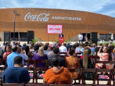 Gran inauguración en el Anfiteatro Coca-Cola antes del primer espectáculo Gran inauguración en el Anfiteatro Coca-Cola antes del primer espectáculo