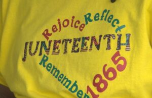 Los habitantes de Alabama celebran el primer día festivo oficial del Juneteenth Los habitantes de Alabama celebran el primer día festivo oficial del Juneteenth