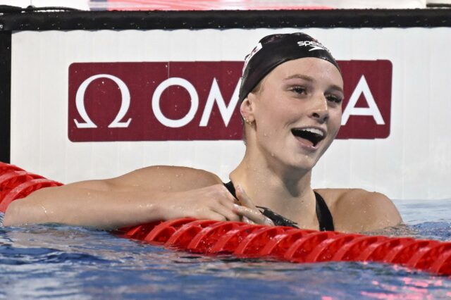 Summer McIntosh bate su segundo récord mundial en solo tres días