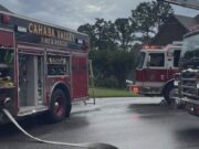 Un rayo provoca un incendio en el ático de una casa en el condado de Shelby