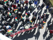 Miles de transportistas protestan en Bolivia por escasez de combustible Miles de transportistas protestan en Bolivia por escasez de combustible