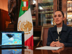 Sheinbaum asegura que enfrentarán unidos el huracán Erik, ahora categoría tres Sheinbaum asegura que enfrentarán unidos el huracán Erik, ahora categoría tres